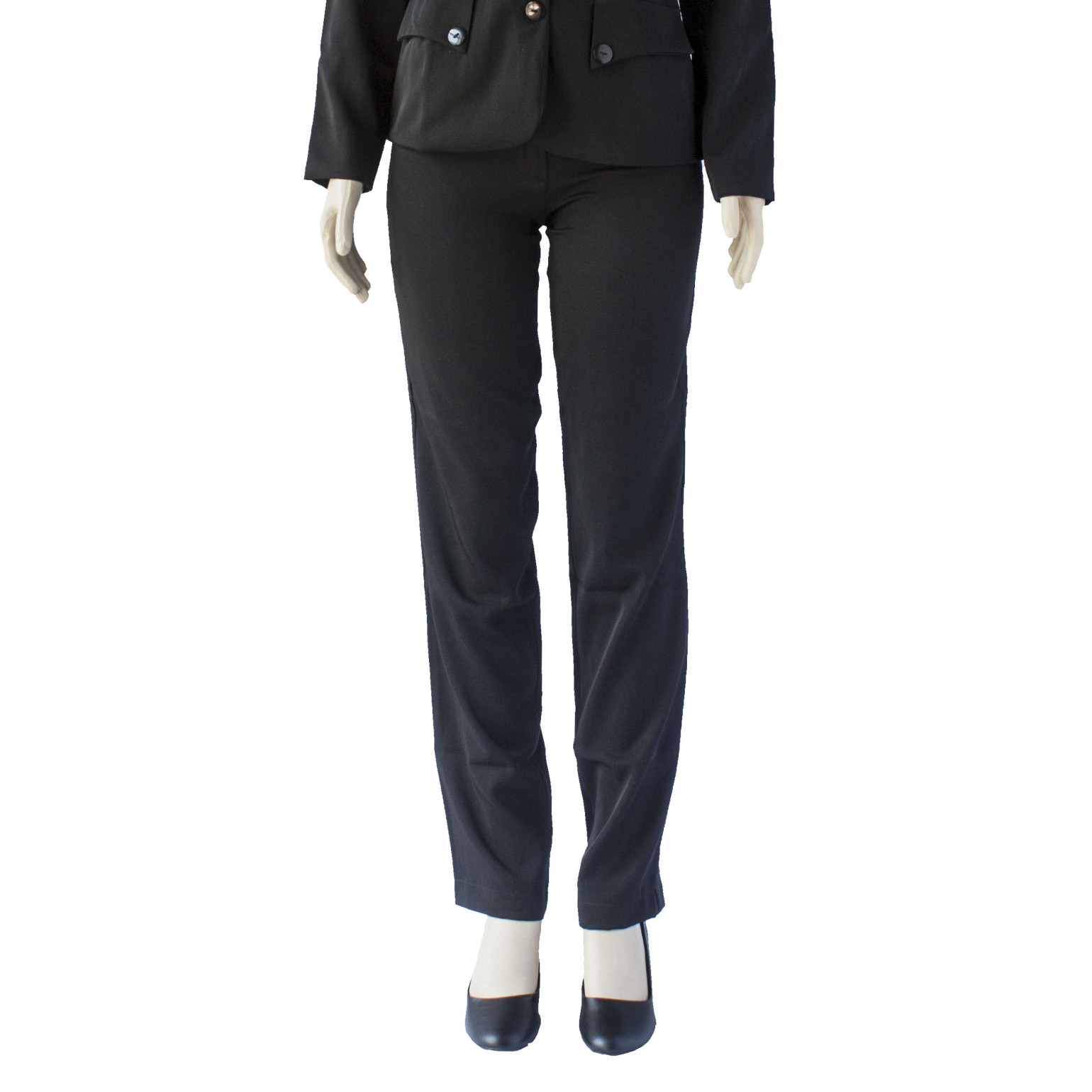 roupa social preta feminina